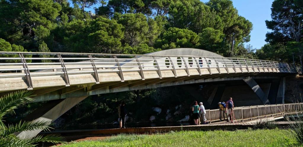 Cala Galdana Bridge Location: Menorca, Spain Structure type: Road and foot bridge Corrosion resistance class: CRC IV/V Year of