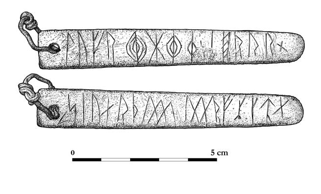 6.1.2 Roskildeblecket (DR 246), Sjælland Bronsblecket från Roskilde stad påträffades 1866 av en arbetare på ett fält mellan Maglekilde och Roskilde domkyrka. Ingen närmare fyndkontext är känd.