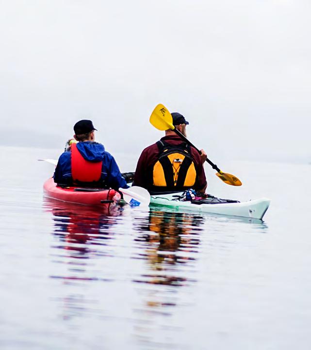 Äventyrare upplever världen Äventyret Expedition 216 riktade sig till äventyrarscouter som ville uppleva ett riktigt havsäventyr med både stillheten i nattpaddling och att tampas med Skageracks