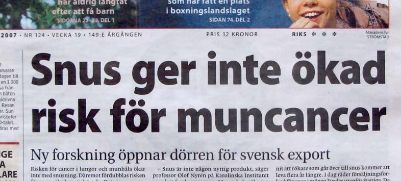 Exempel på en rubrik med förklarande nedryckare ur Göteborgs-Posten Övningar Dagens bästa rubrik Låt eleverna utse dagens bästa rubrik.