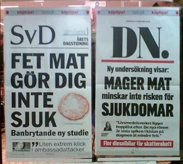 Underrubrik Överrubrik Slagord Slagord Övningar Jämför kvällspress och morgonpress Jämför kvällspressens löpsedlar med morgonpressens. Vilka likheter och skillnader finns?