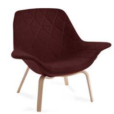 Offecct Stitches i 12 färger finns som tillval för Oyster fåtölj, se sid 9. Vänligen specificera önskemål om färg på sömmar.