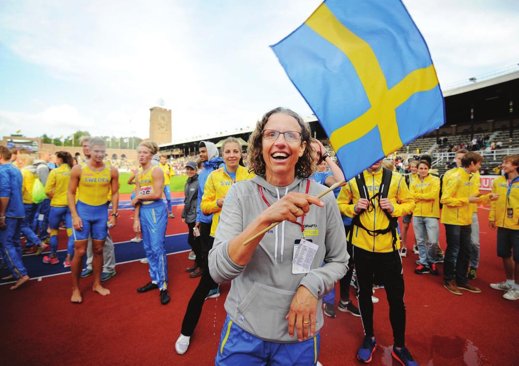 Välkommen till landslaget! Grattis till din uttagning i friidrottslandslaget!