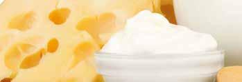 crème och mjölk i matlagningen Begränsade mängder av mejeriprodukter förutom mjölk (särskilt de med fetthalt över 30 %)