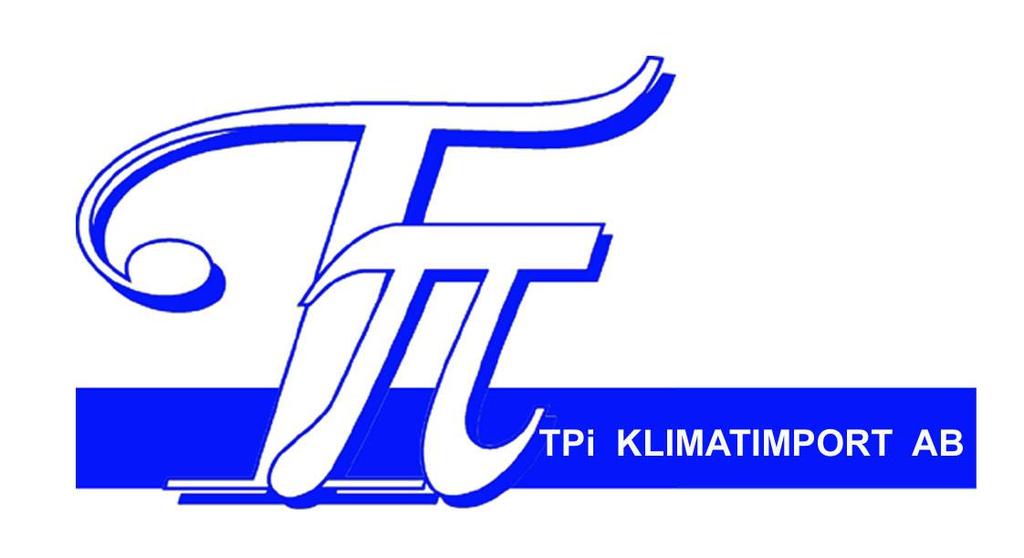 TPi Klimatimport AB 08-4457790 info@tpiab.