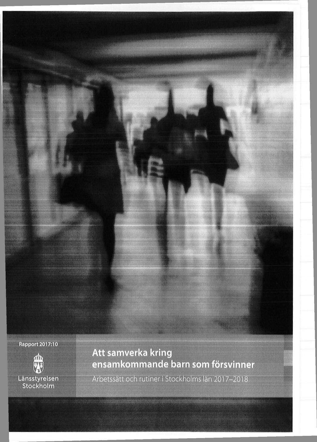 Rapport 2017:10 Lansstyrelsen Stockholm Att samverka kring