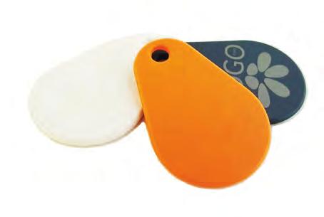 Mått 40,0 x 31,0 x 4,8 mm Tearshape EM4102 Tearshape ATA5577 Tearshape MIFARE S50 (1K) Tearshape MIFARE S70 (4K) Tearshape MIFARE UL Tearshape MIFARE S50 (1K) Vit
