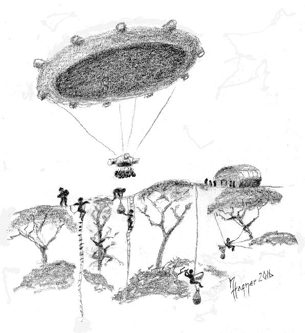 10 Figure 20. LTA-techniques could also open the door for the harvesting of medical plants, fruits and flowers from above.