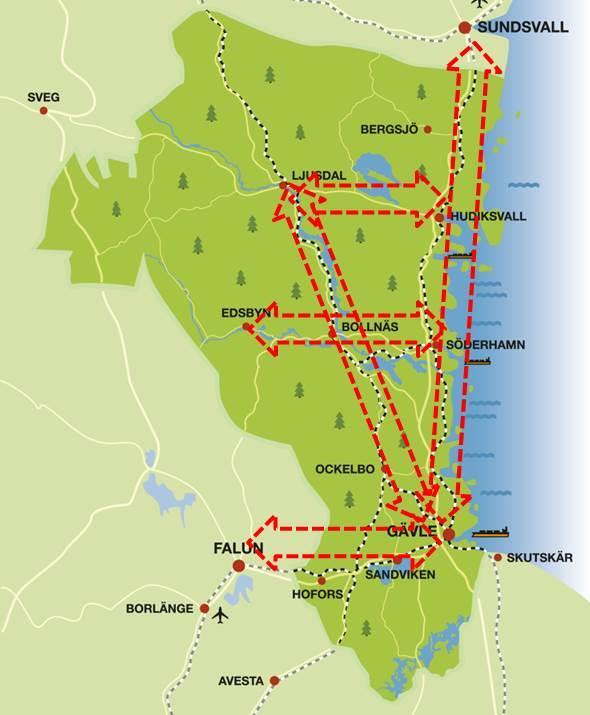 Genomförande Region Gävleborg ansvarar för prioriteringarna och Trafikverket ansvarar för genomförandet av länsplanen.