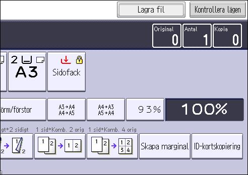 3. Kopiator Lagra data på Dokumentservern Dokumentservern gör det möjligt för dig att lagra dokument som läses in via kopieringsfunktionen på hårddisken på den här maskinen.