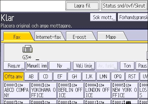Lagra ett dokument Lagra ett dokument Du kan lagra och skicka ett dokument samtidigt. Du kan även endast lagra ett dokument.