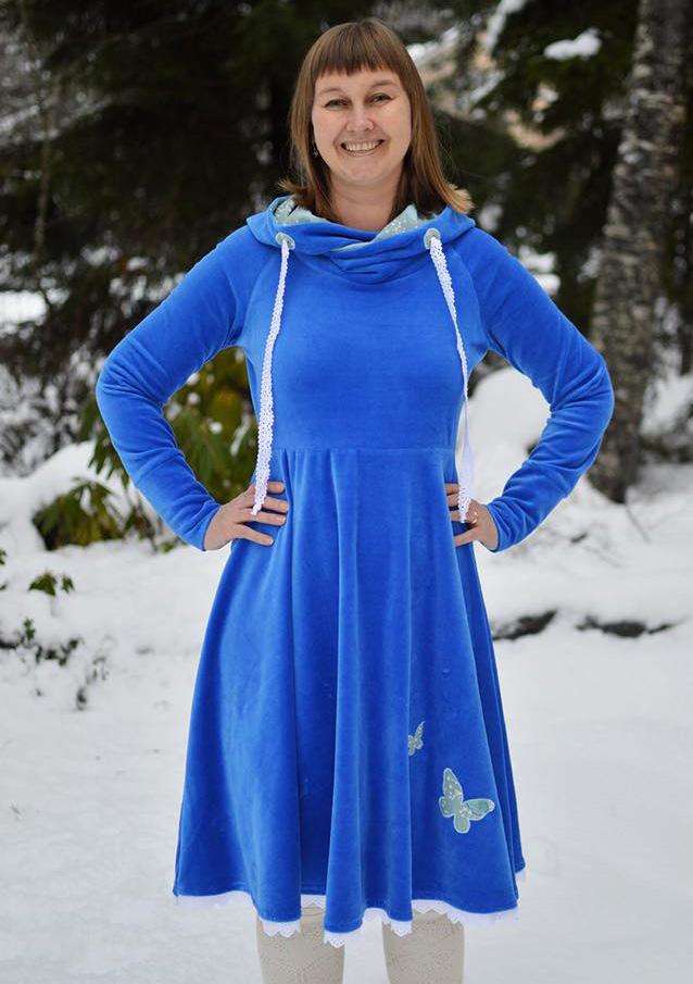 Raglan dress 3 olika kjoldelar med längdalternativ 4 längdvarianter på överdel 4