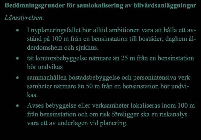 Spill av drivmedel och oljor kan i vissa fall leda till förorening av mark. Avloppsvatten från tvätthallar kan vara förorenat med olja, partiklar och kemikalier som ingår i bilvårdsmedel.