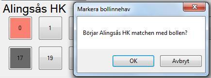 5 Ansluta matchen till Online Anslut så att du är Online genom att dubbelklicka på Kontakt med server bekräftas med Att vara ansluten till Live Score innebär att man kan följa matchresultatet bara