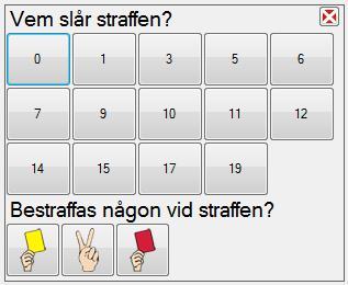 Om det har blivit fel och du behöver justera så gör du det genom att högerklicka på matchhändelsen som finns i Matchreferatrutan, kolumn Aktion.