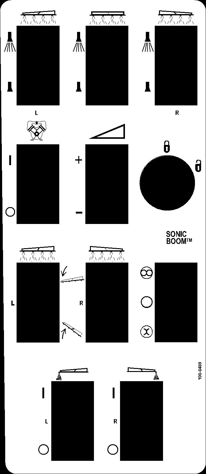 Sprutare på 5. Sprutare av 6. Pump 7. På 8. Av 9.