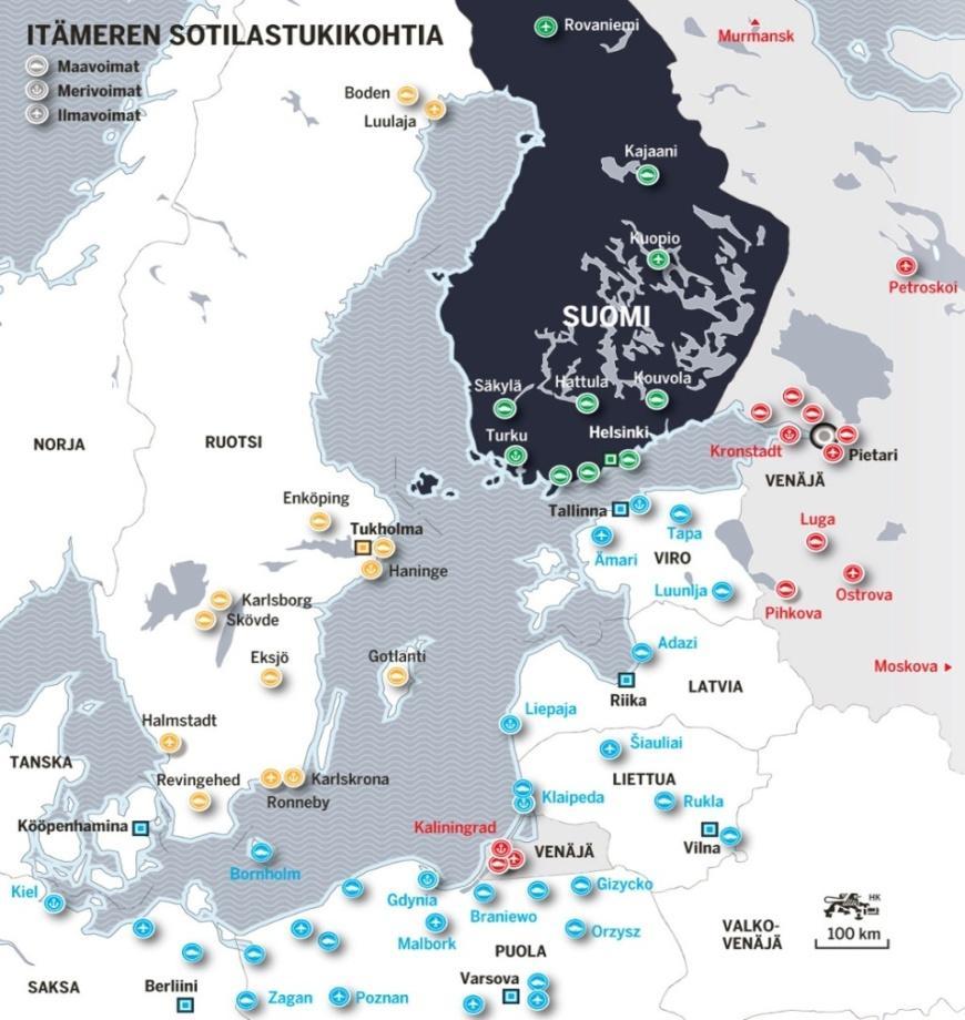 Östersjö-länderna har det under de