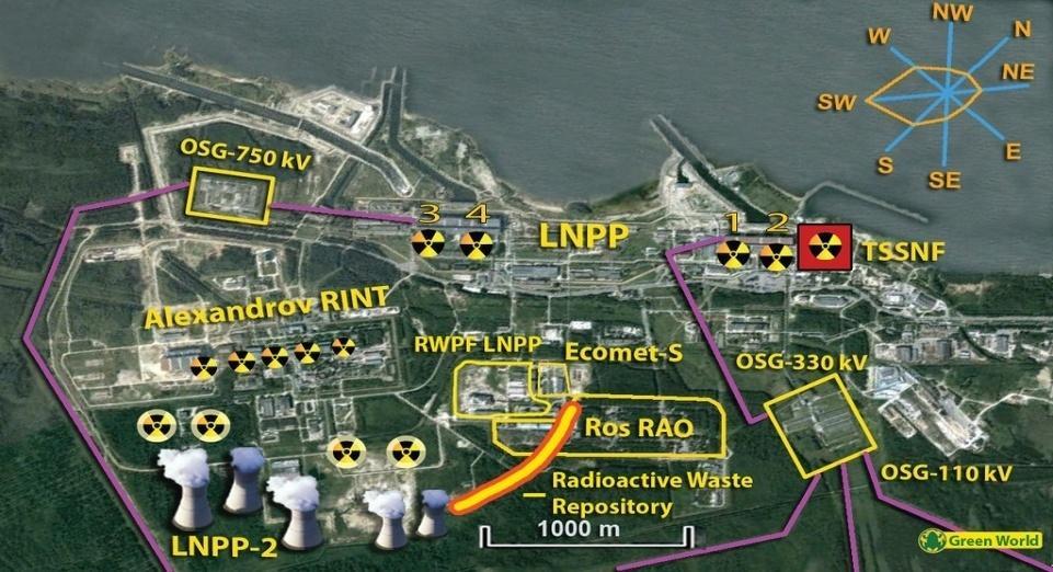 Det hög-aktiva avfallet lagras i Clab-centrallagret i Oskarshamn. Ett slutförvar av samma typ som finska Onkalo för högaktivt avfall planeras i Forsmark.