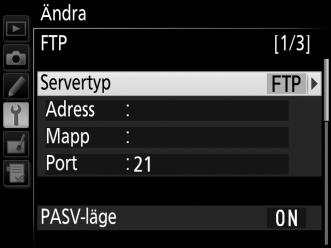 Gateway: Om nätverket kräver en gateway-adress, väljer du Aktivera och anger adressen som tillhandahölls av nätverksadministratören.