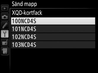 Skydda om mark. för överf. Välj Ja för att automatiskt skydda filer markerade för överföring till en FTP-server. Skyddet avlägsnas när filerna är överförda.