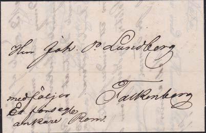 Götheborg till Örebro den 12 oktober 1839.