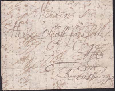 86 Brev med innehåll från Pernau 24.5.1707 till Arensburg.
