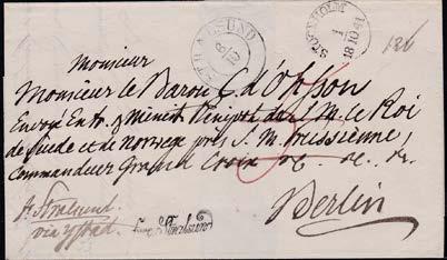 96 Check daterad St. Barthelemy 27.7.1810 utställd för utbetalning i Philadelphia, USA.