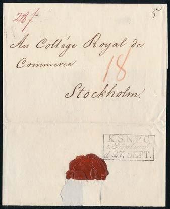 1824 från Frankrike till Stockholm med K.S.N.P.C. i Stralsund d. 27.