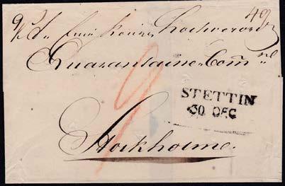 1831 enligt stämpel på baksidan, adresserat till Kungliga Commerce Collegium i Stockholm. Avsändarsigill bortklippt.
