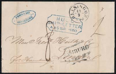 (C) 2 198 Intressant lot med 27 st brev från Sverige till England