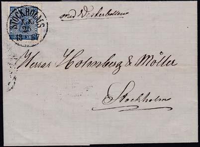 (A) 218 Skeppsbrev postat ombord ångaren Vesterbotten enligt notering på framsidan, Innehåll daterat Umeå 22.6.1867.