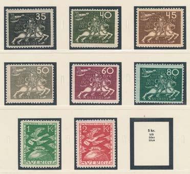 266 Ex 267 Ex 268 Ex 267 Samling Sverige ** 1886-1949 i visiralbum.