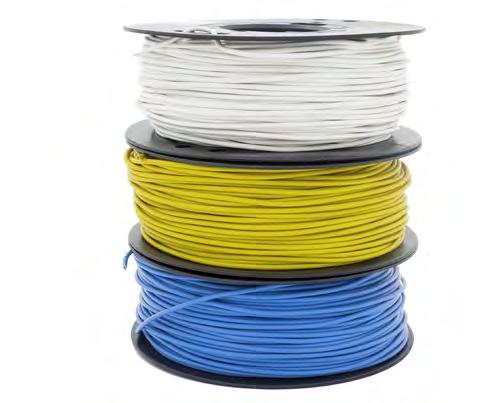 kabel Kabel RKUB 1 x 1,5 mm² 70 C Plastisoliserad kabel RKUB 1 x 1,5 mm², tål 70 C. Förpackning: Spole om 100 m, kapas ej.