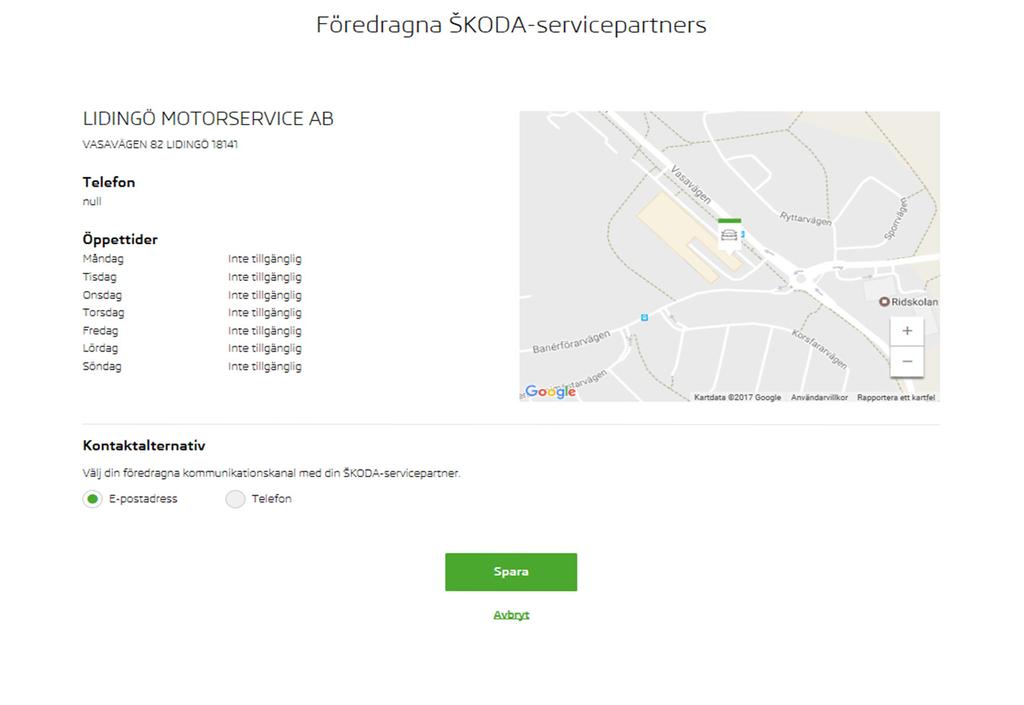 Connect Portal Val av föredragen servicepartner 6. 3. 4. 5. 7. 7. 8.