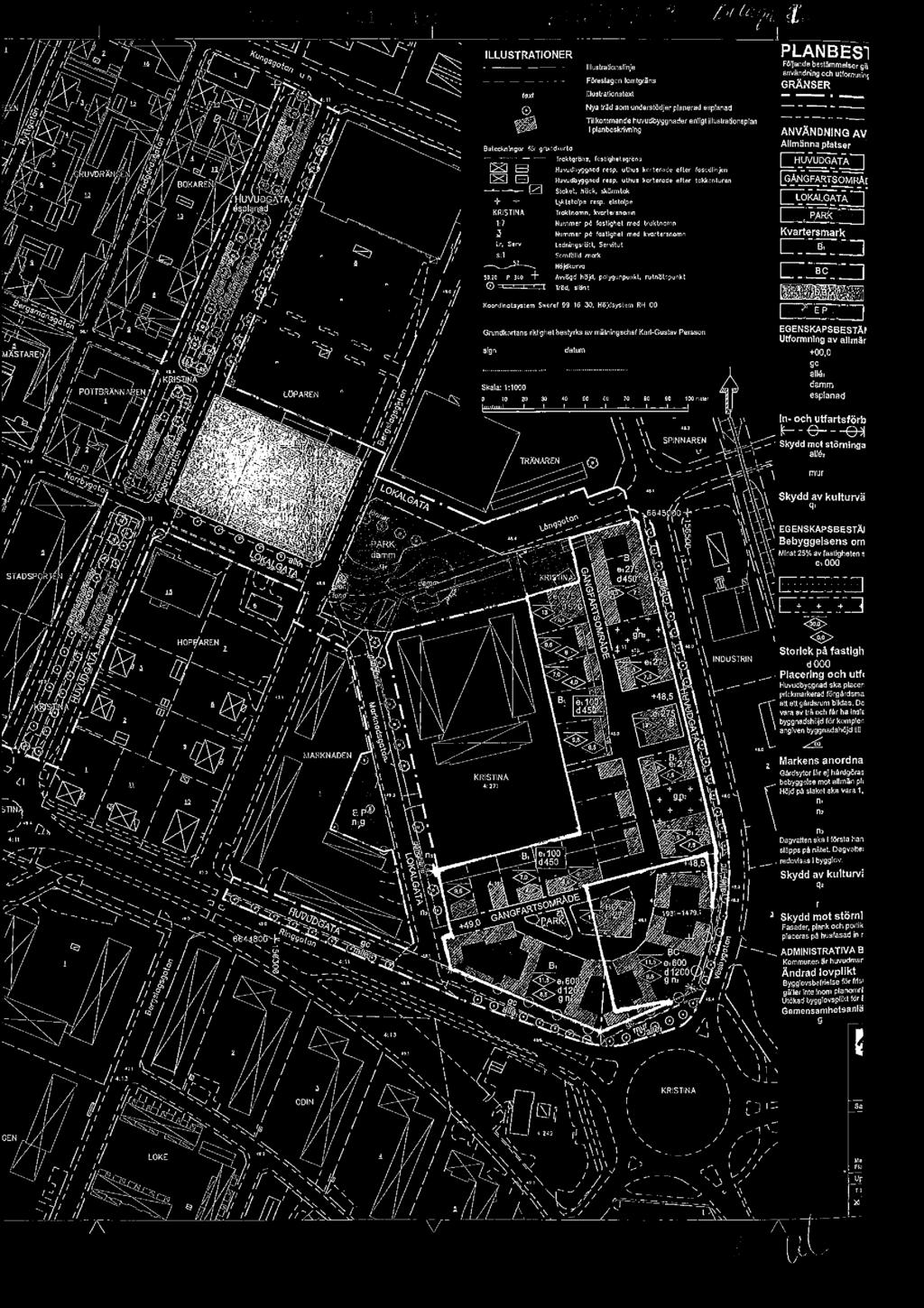 -:..2..,:.::..1 f r, 3013/ Ö???) " å Ö'Mfé & w W7 _ ILLUSTRATIONER PLAN BEST] / Faande användning besämmemer och uformnng. 7 Iusk'aionsnje gä X x == _ ' Foresagen umgrans " GRANSER \.