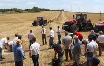 Den aktuella maskinparken består av JX 95, Maxxum 140, Magnum 310 och Magnum 335 hjulförsedda traktorer, en Quadtrac 600, en Axial-Flow 2388-tröska tillsammans med två viktiga delar ur Case IH