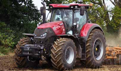 O N F A R M F A R M F O R U M Velcourts maskinpark omfattar ett antal Case IH Optum-traktorer, inklusive den här 300 CVX.