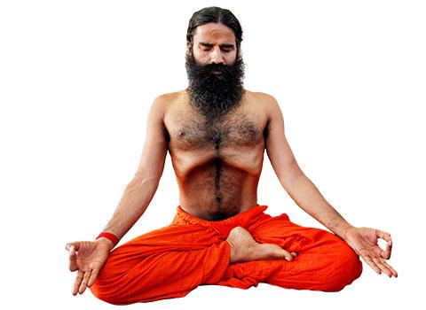 Yogagurun Baba Ramdev har grundat en rad yoga-institutioner i Indien och leder yoga i tv.