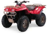 ATV / ARBETSMASKINER KVF700 4x4 Med en stor vätskekyld V-twin som levererar ett massivt vridmoment, har den nya KVF700 4x4 ännu mer kraft till hands