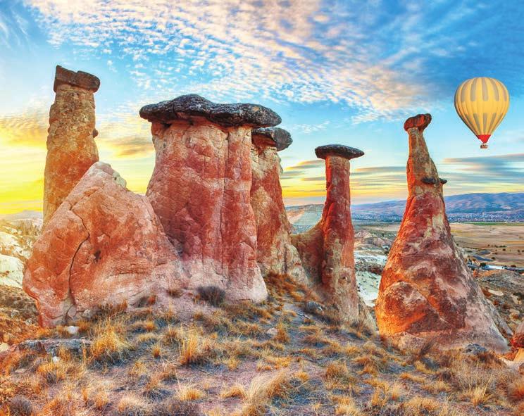 55 lei - Biletele de intrare la obiectivele turistice (inclusiv pentru este solicitata (se achita cash in euro de catre turisti) Goreme, Cappadocia, Turcia - Transport cu autocar cu climatizare,