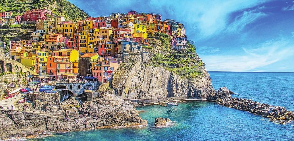 14 ITALIA Cinque Terre, Insulele Elba si Capri 526 Cinque Terre, Italia ITINERARIU: Cazanele Dunarii - Belgrad - Zagreb - Padova - Venetia - Verona - Milano - Torino - Genova - Monaco - Nice - Cannes