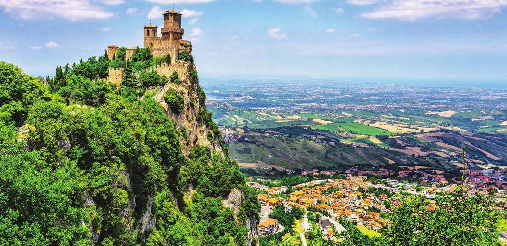 10 ITALIA circuit cu sejur la Rimini 331 6 cazari cu demipensiune la Rimini Vizite la Zagreb, Venetia si Padova Torre Guaita- San Marino - Transport cu autocar climatizat, clasificat pentru trafic