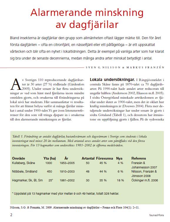 European Grassland Butterfly Indicator