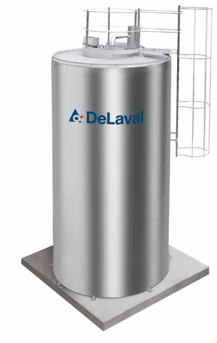 DeLaval silotank DX3S Skydda mjölkkvaliteten vid stora volymer NYHET!