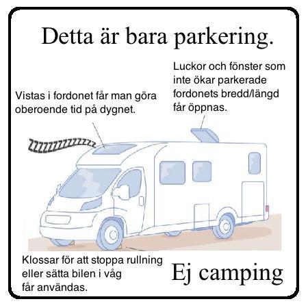 Pilen är privat område och ingen har med att göra vad som sker i en parkerad