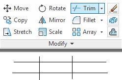 TRIM, LINE OCH ARC: Gör en dörr Vi ska se hur man skapar en typisk dörr i en planritning.