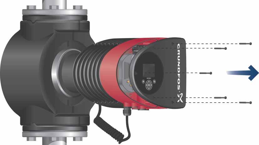 17.2.4 Montering av CIM-modulen Varning Stäng av spänningsförsörjningen innan modulen