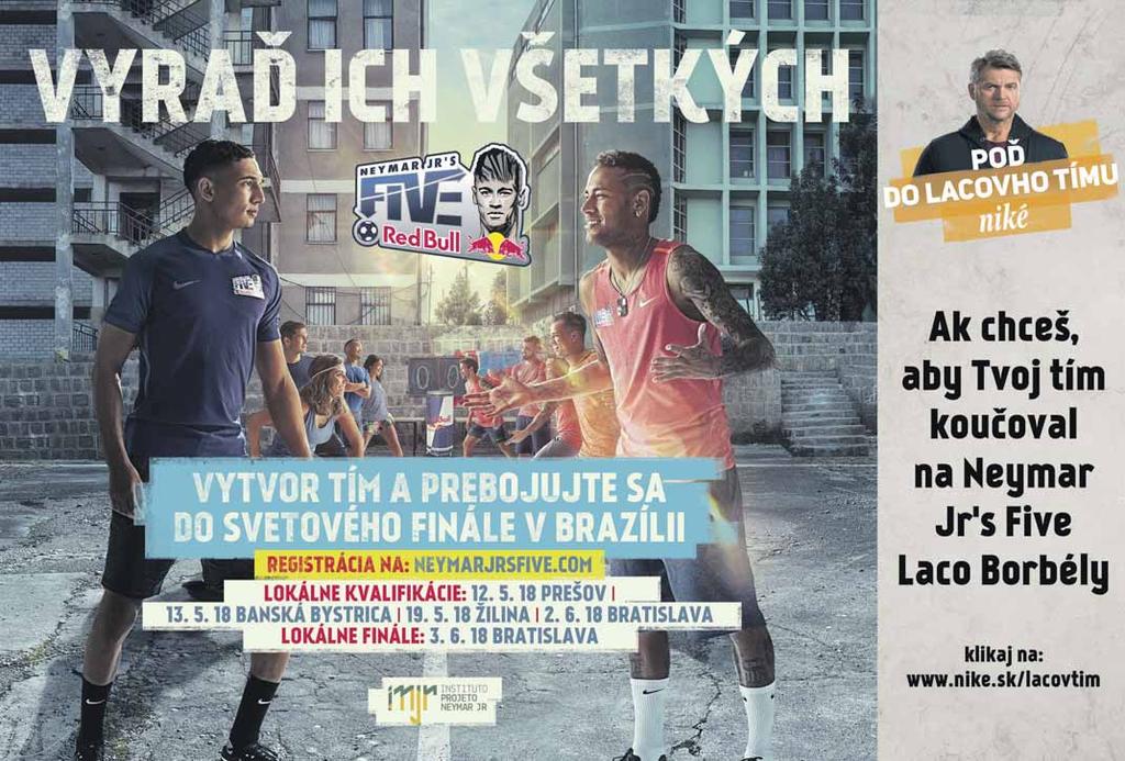 pondelok 23. 4. 2018 nike.sk nike@nike.sk www.facebook.