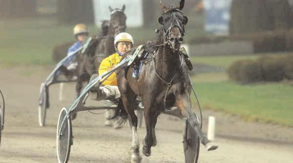 ) Solvalla 4 oktober. Lätt bana. 745.000 kr. 2140 m. 1 Hilda Zonett 13,0 400.000 23 Lindberg Lars 2 Digger Crown 13,1 200.000 38 Johansson Stig H 3 Tag The Devil* (US) 13,4 85.