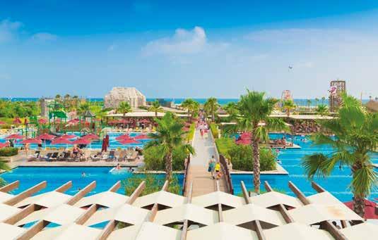 RAMADA PLAZA Antalya - Turkiet ASKA LARA Lara/Antalya - Turkiet Avslappning bland förtrollande kulisser Från din solsäng har du en enastående vy över infinitypoolen som ser ut